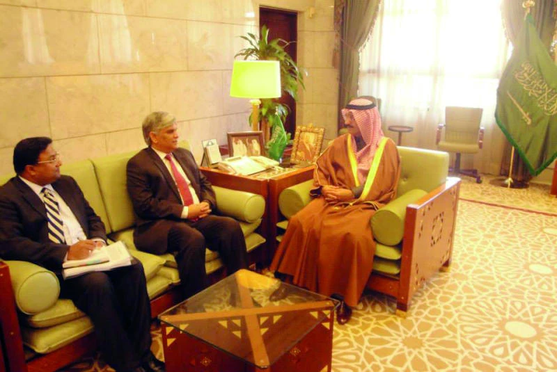 Rao meets Riyadh governor
