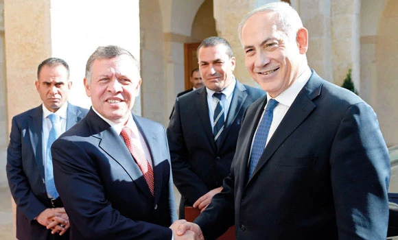 Abdallah tells Netanyahu to make peace with Palestinians