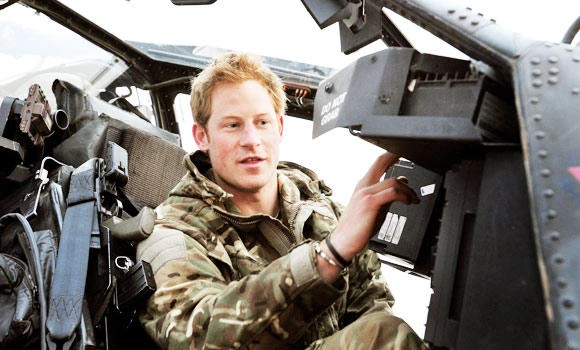 Prince Harry exchanges helicopters for desk job