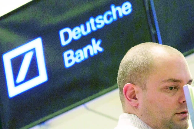 Deutsche Bank shares drop on unexpected loss
