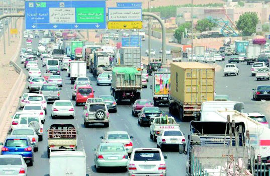 2.5 million traffic offenses reported in Riyadh in 2013