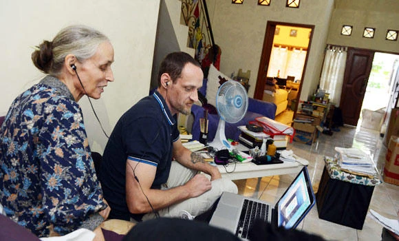 Frenchman enjoys freedom after 14 years in Indonesian jail