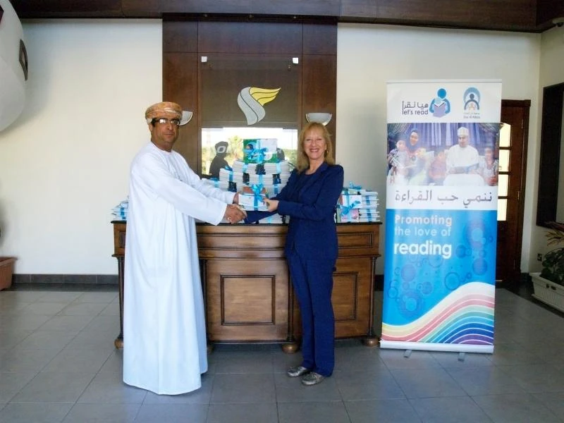 Oman Air supports Maktabati reading project