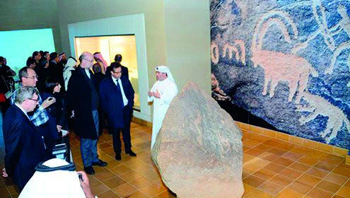 GCF delegates visit museum