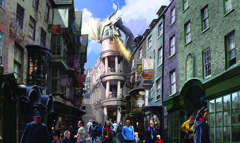 New Harry Potter area at Universal Orlando