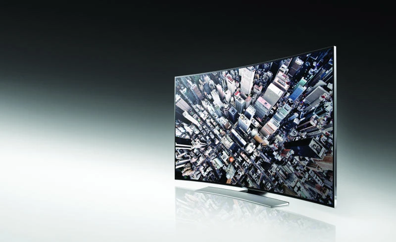 Samsung unveils ‘world’s first curved UHD TV’