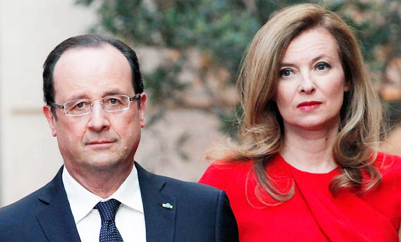 Hollande, partner part ways