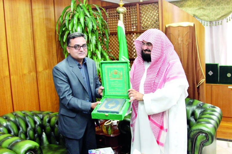Al-Sudais, Indian CG discuss Haram expansion, Haj services