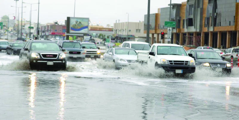 Incessant Riyadh rains cause 217 road crashes