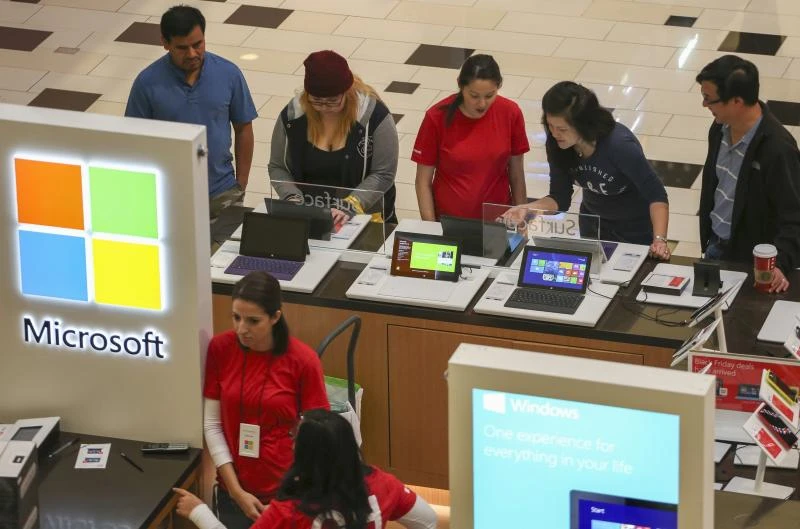 Microsoft’s second-quarter profit, sales top estimates