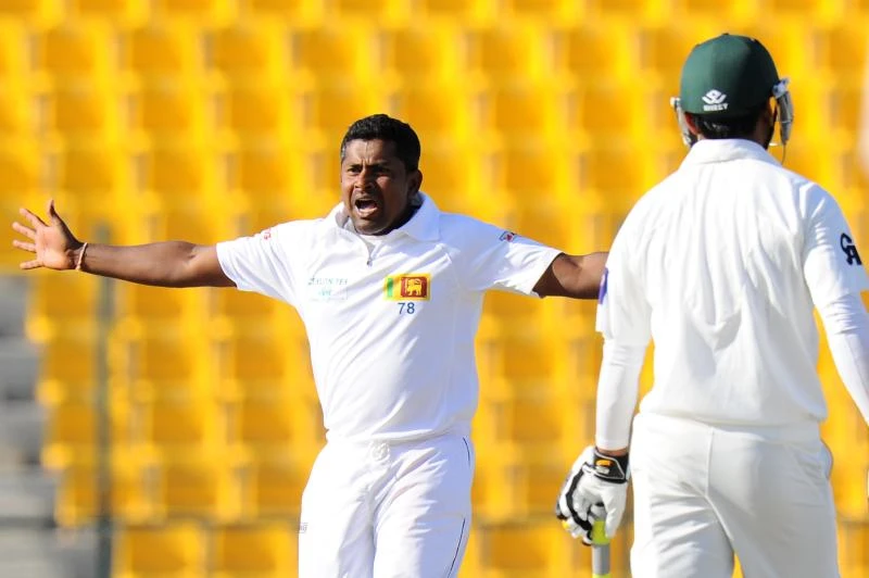Pakistan draws 1st test against Sri Lanka