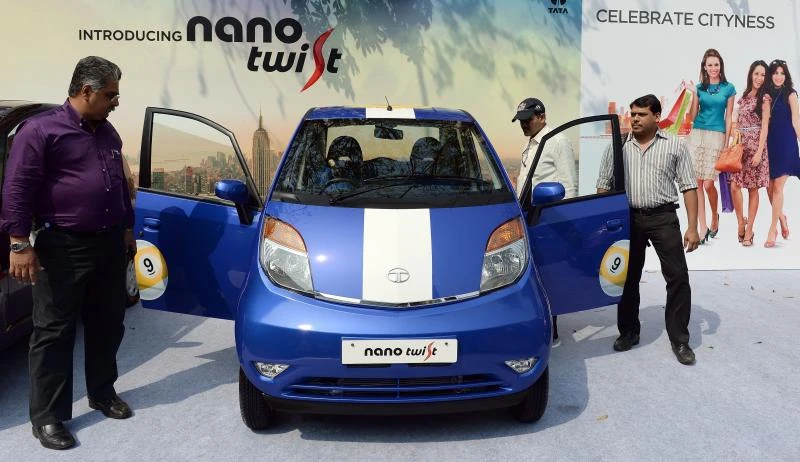 India's Tata launches new Nano with power steering