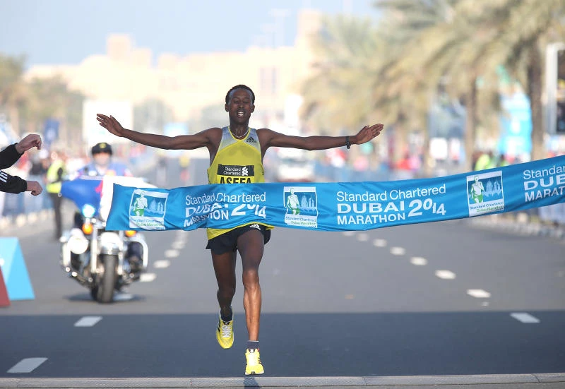 Teenager wins Dubai Marathon; Ethiopians make clean sweep