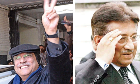 Zardari in court; Musharraf ordered to appear next week
