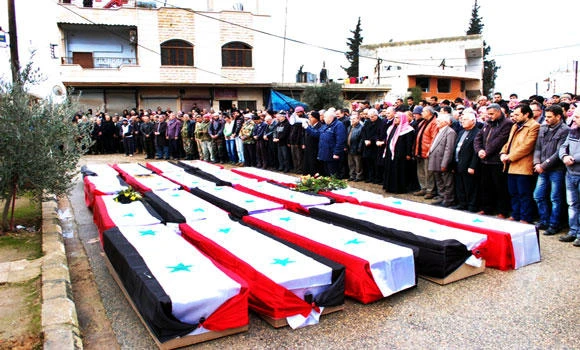 Nearly 500 dead in Syria fighters' clashes, claim activists