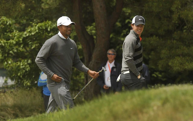 Tiger and Rory together in Dubai