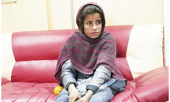 Eight-year-old female Afghan bomber caught