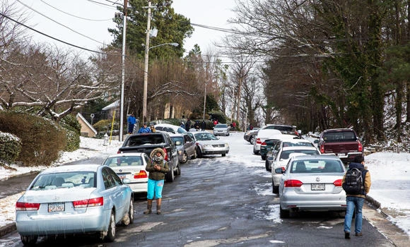 Deadly US ice storm turns Atlanta into parking lot, strands thousands
