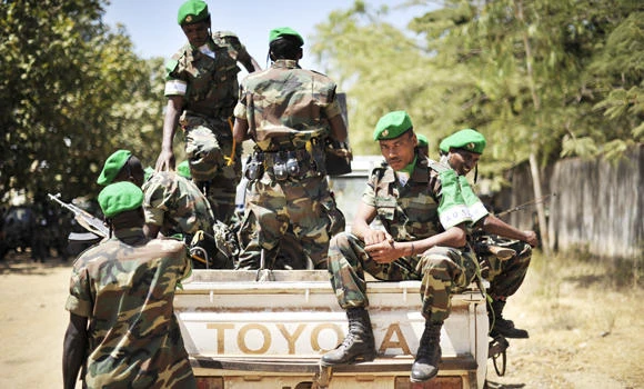 Ethiopian troops join African force in Somalia