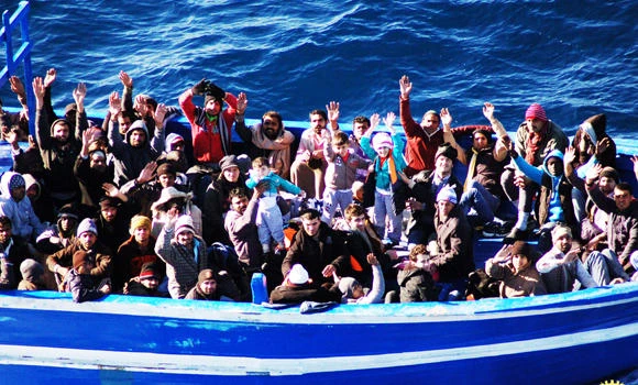 Moroccans sew mouths shut in protest at Italy detention