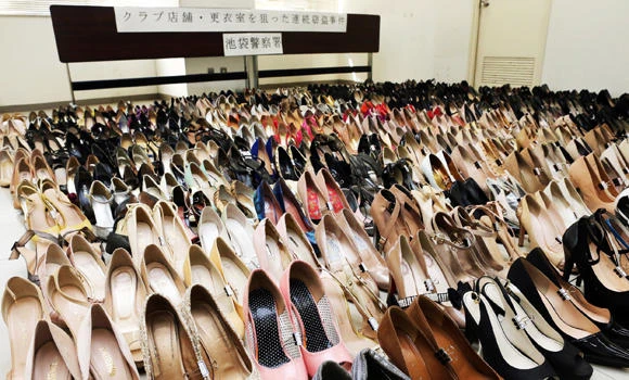 Tokyo thief caught with 450 pairs of high heels