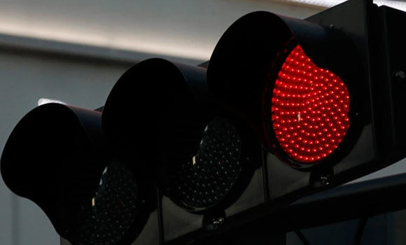 Motorists see red as signal timers removed
