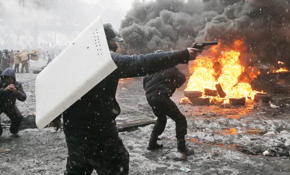 Ukraine's capital becomes a battle zone