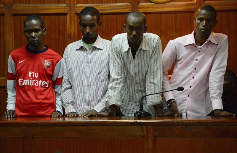 Four men charged in Kenya for airport bombing