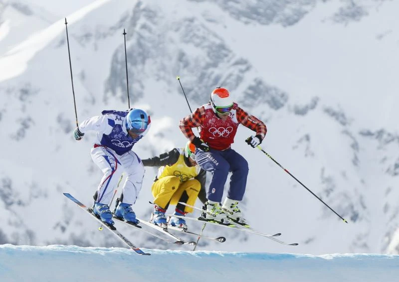 French sweep medals in skicross at Sochi Games