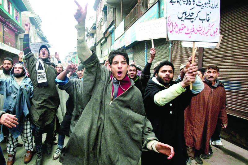 Indian Kashmir shuts down to protest military court verdict