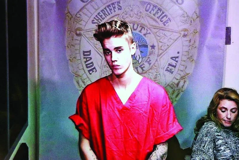 Bieber released after private jet searched for drugs