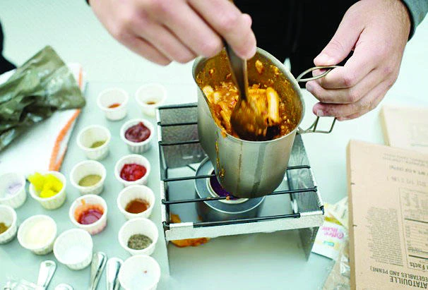 Intrepid cooks try working magic on military rations