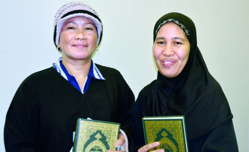 10 embrace Islam in Riyadh