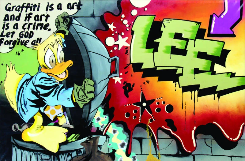 Graffiti art in focus at NYC exhibition
