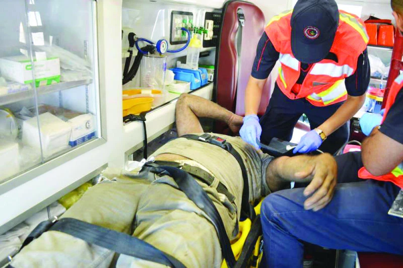 Expat worker rescued