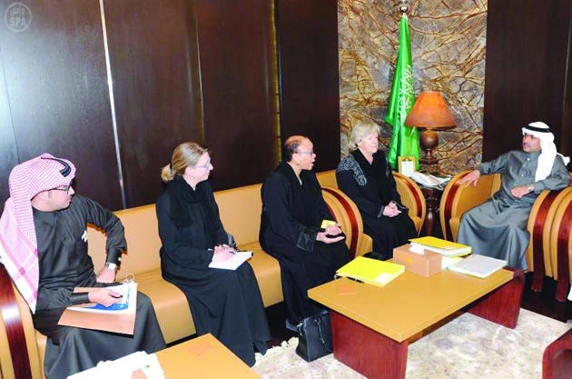 ILO team visits Kingdom