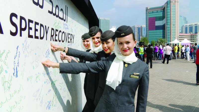 Etihad Airways holds charity marathon for cancer children