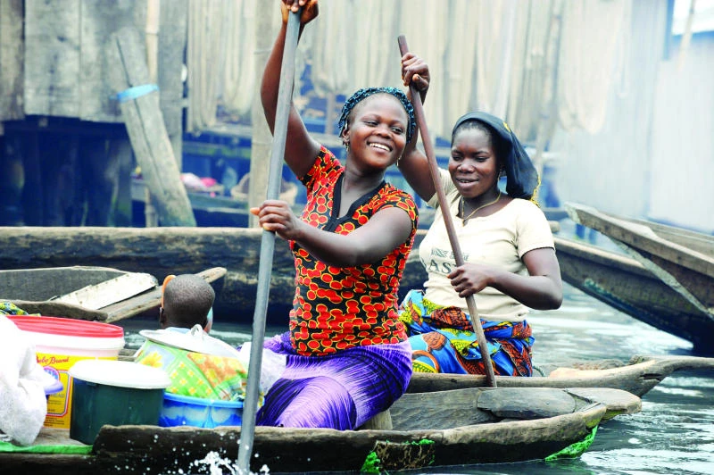 Floating school offers hope in Nigeria’s ‘slum on stilts’