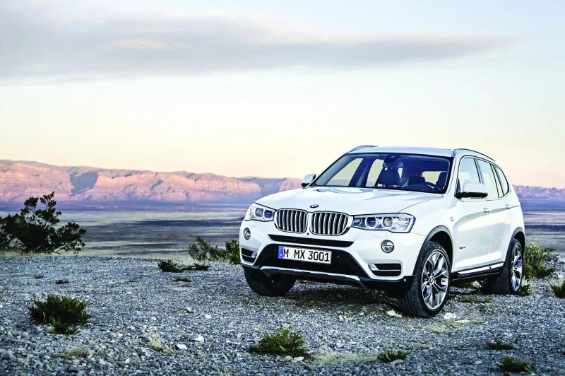 New BMW X3 unveiled in Europe