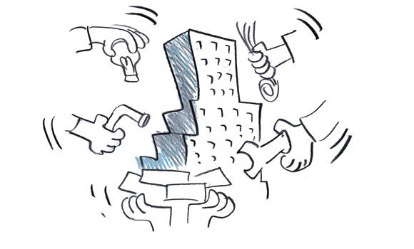 Residential buildings suffer from lack of regulations
