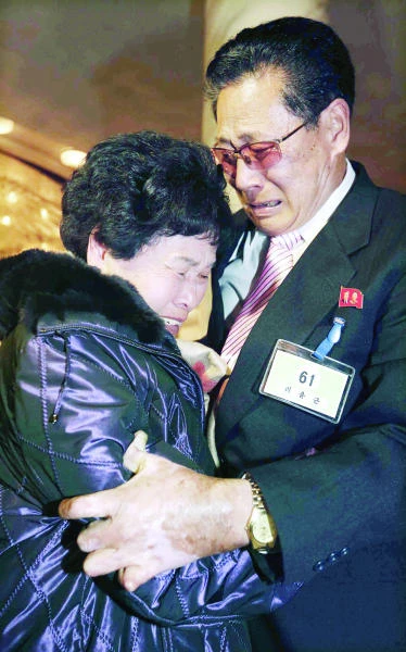 North and South Koreans hold rare family reunions