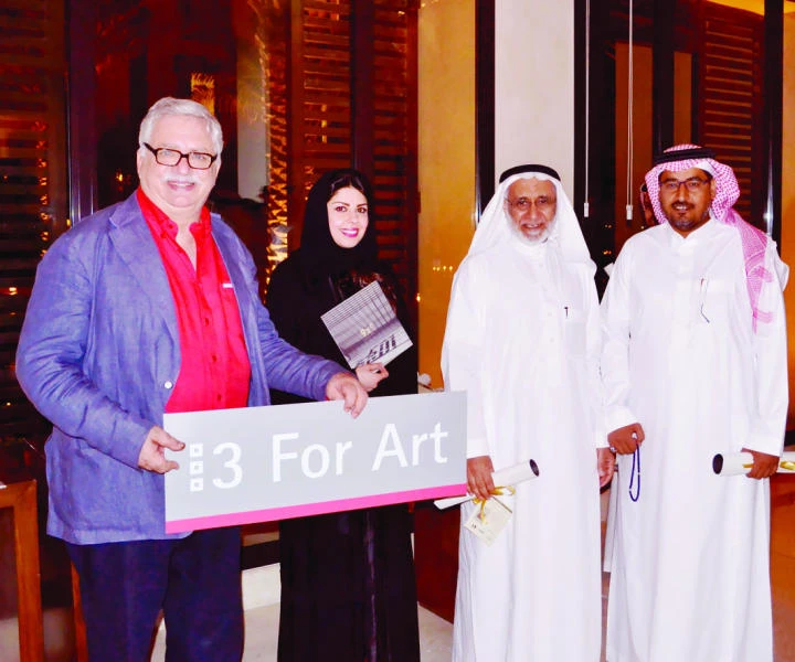 Three firms announce joint initiative to support artists
