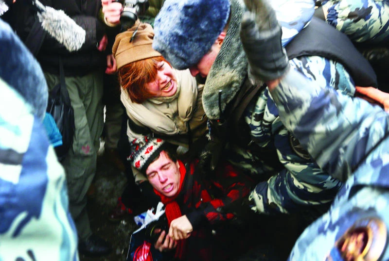 Anti-Putin Russians convicted; to be sentenced on Monday