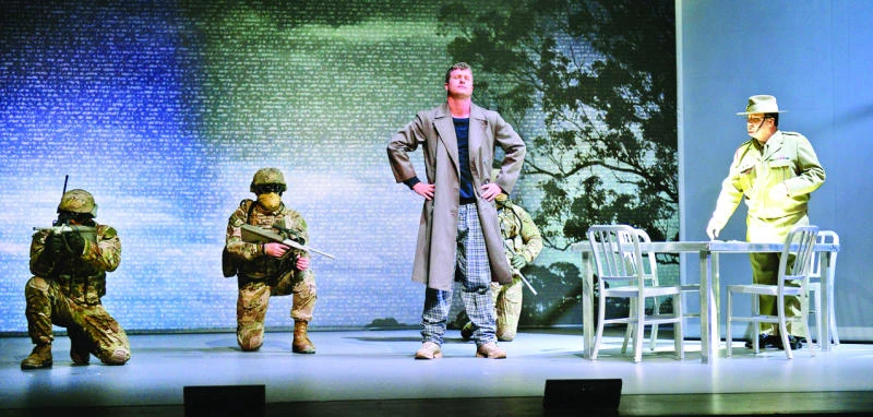 From troops to troupe for war-wounded Aussie soldiers