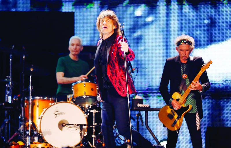 The rolling Stones rock
Abu Dhabi in first ME show