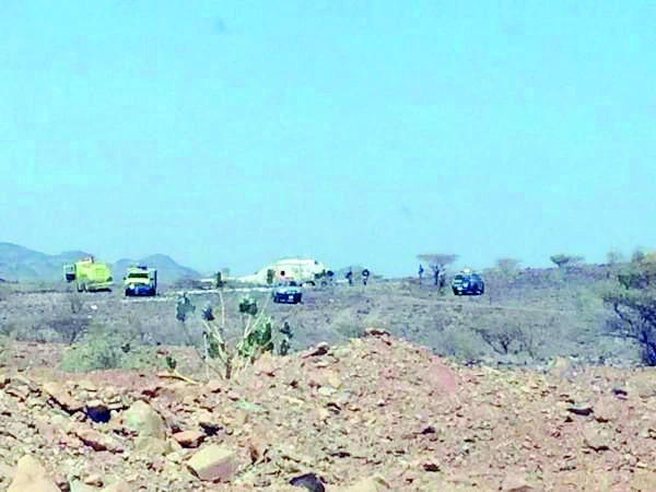 Helicopter crash injures five