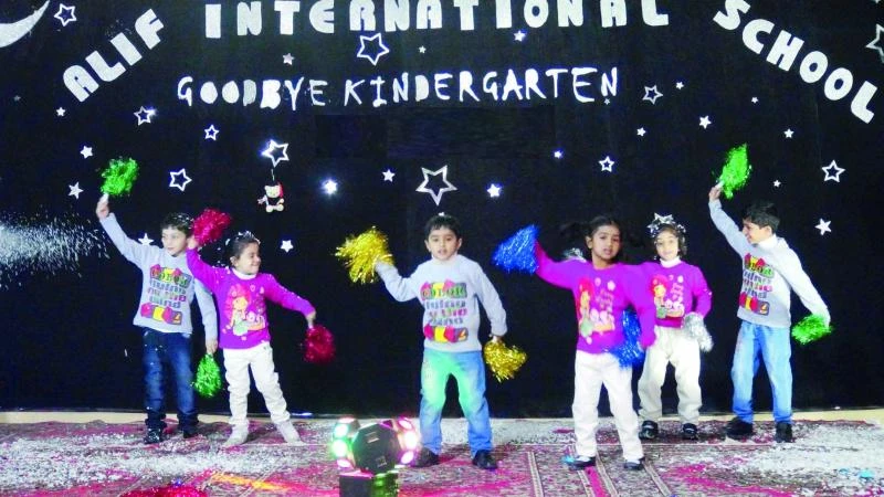 Alif school kindergarten students steal limelight