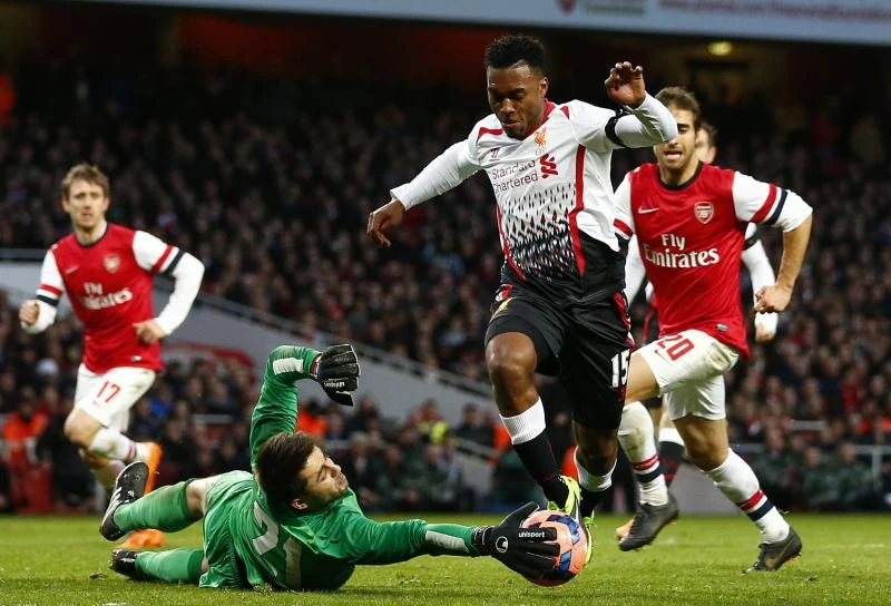 Arsenal ousts Liverpool to face Everton in FA Cup quarters