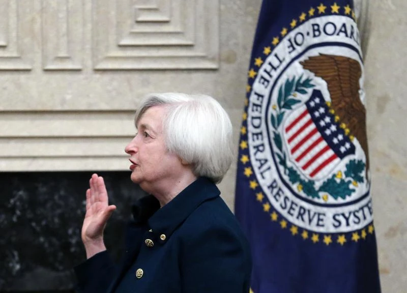 Yellen takes over Fed as Bernanke departs