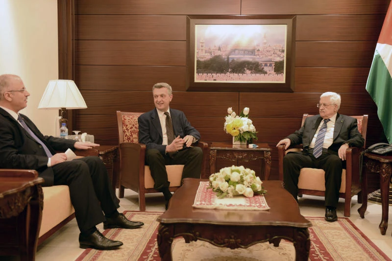 Abbas says Israeli pullout over 5 years if NATO deploys